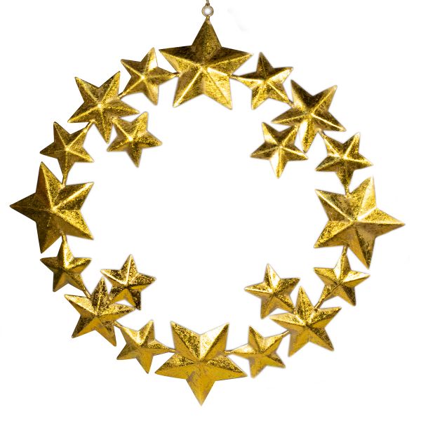 Corona  estrella  dorada