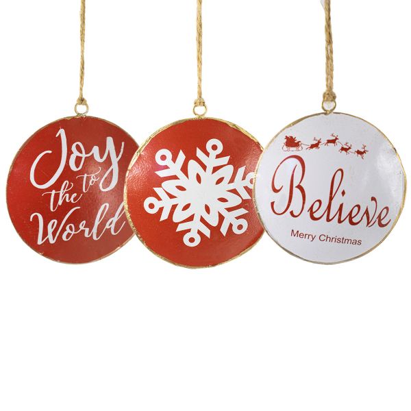 Bocha de colgar con motivos