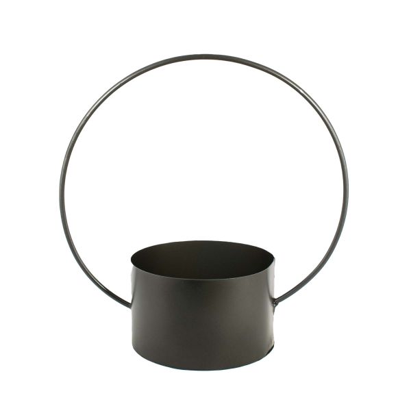 MACETERO REDONDO CHAPA CON ASAS