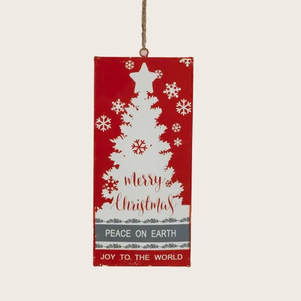 Cartel Rojo Merry Christmas