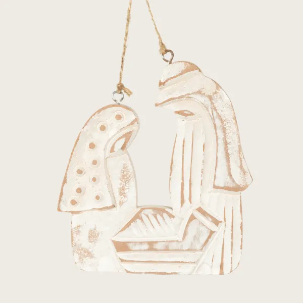 PESEBRE COLGANTE DE MADERA