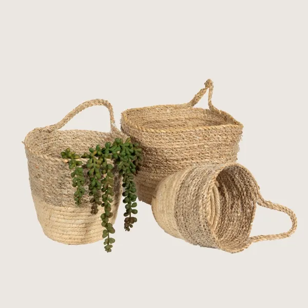 S/3 Canastos de colgar