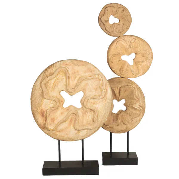 FIGURA MADERA NUCLEO-TRILOGIA