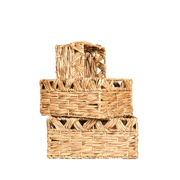 S/3 Canastos Rect Lotta