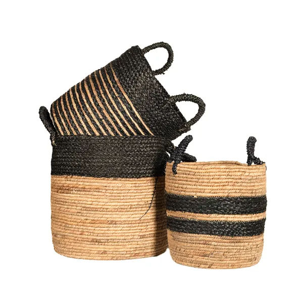 S/3 Canastos Red Nara