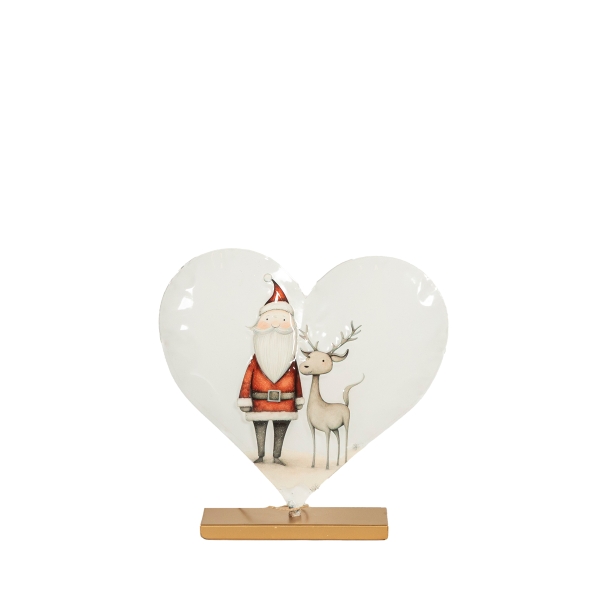 Corazon Pie Papa Noel