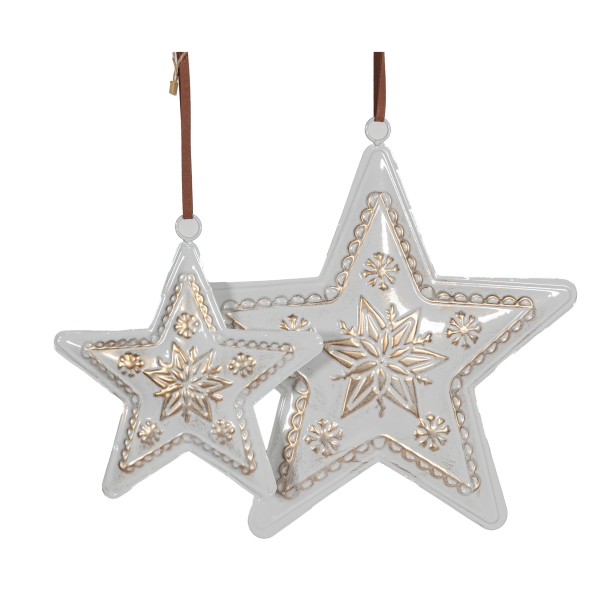 Estrella Colgar Blanco