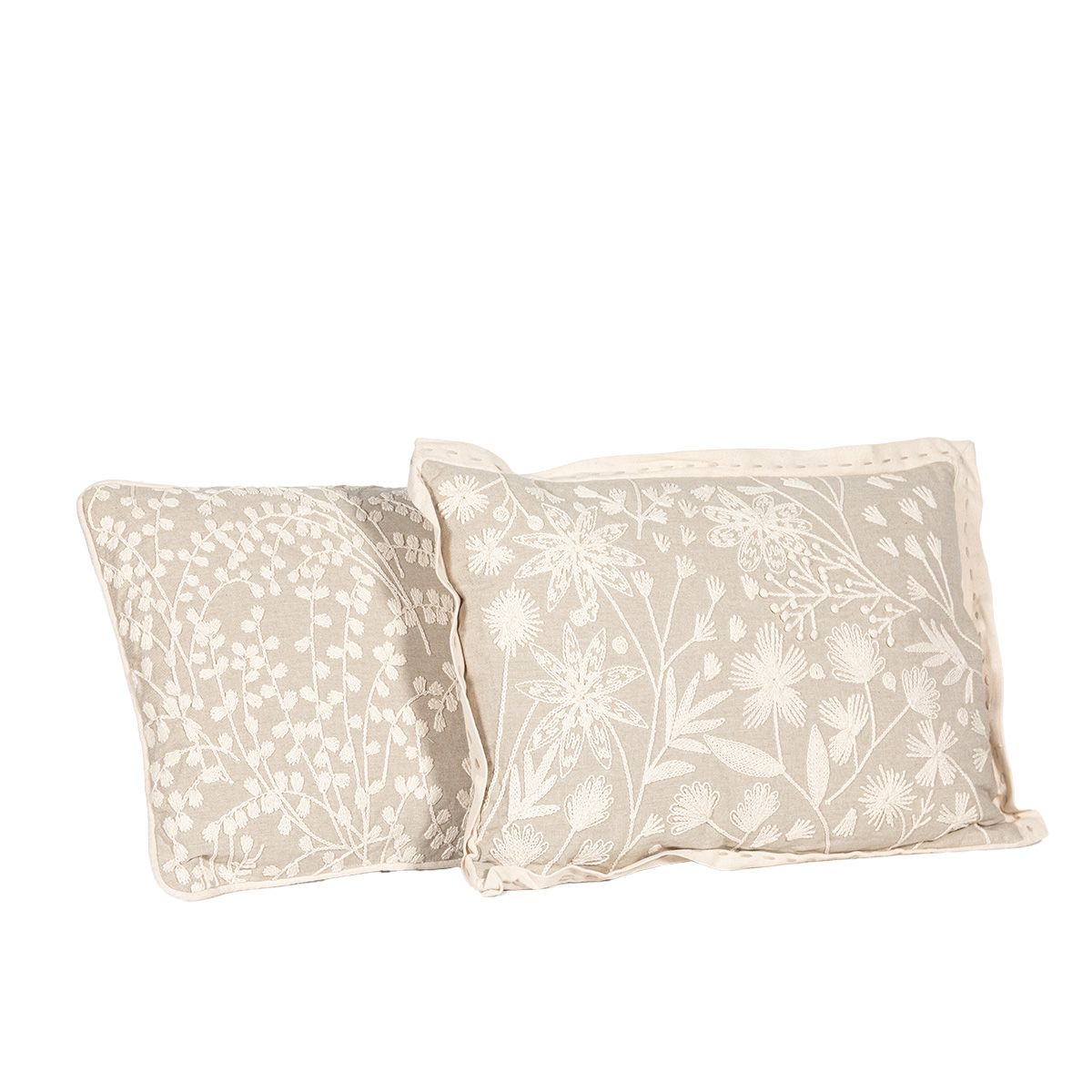 Almohadon Branches Bordado - 35 X 50 Cm